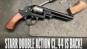 Pietta Announces Return of Starr Double Action Percussion Revolver