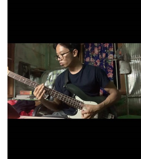 Funky Slap Bass Cover of Hlwang Paing's Song