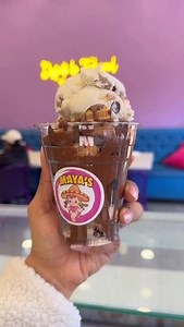 This Mini Churro Sundae is ready for you. 👌 | Maya’s Snack Bar