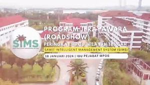 Semalam telah diadakan Program Jerayawara bagi memperkenalkan Sawit Inteligent Management System (SIMS) di peringkat Wilayah Tengah bertempat di Ibu Pejabat MPOB, Bandar Baru Bangi. Saksikan video sorotan program tersebut yang telah disediakan oleh Corporate Communications Unit MPOB. ☺️ | Malaysian Palm Oil Board - MPOB