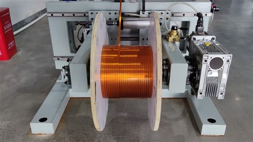 Process of Glass fiber wrapped wire