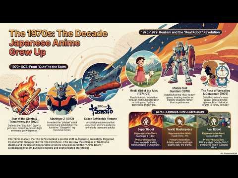 From Crisis to Reinvention | Why the 1970s Reshaped Anime Forever