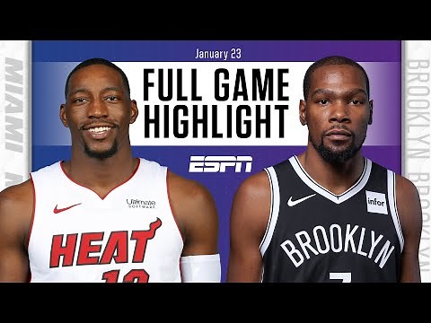 Miami Heat vs. Brooklyn Nets [FULL GAME HIGHLIGHTS] | NBA on ESPN