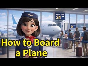 Airport English - Slow and Easy English For Beginners