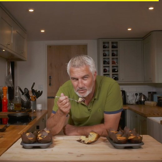Blueberry Muffins It doesn't get much better than a freshly baked Blueberry Muffin! Head to my YouTube for the full video and recipe. Happy baking! | Paul Hollywood