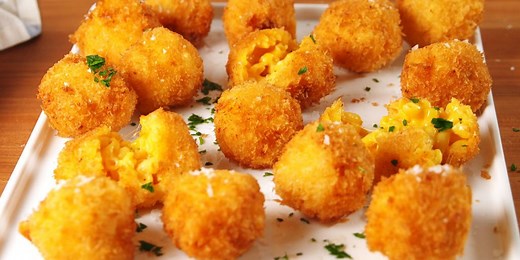 Mac & Cheese Balls Turn The Classic Comfort Food Into The Ultimate Party App