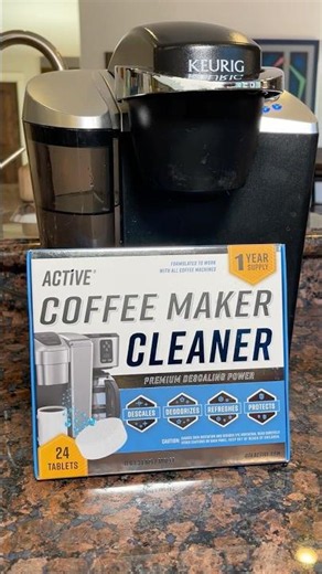 How I Finally Descaled My Keurig | ACTIVE Coffee Machine Cleaner Tablets
