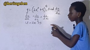 Learning differential calculus | CHAIN RULE | Heritage Ben