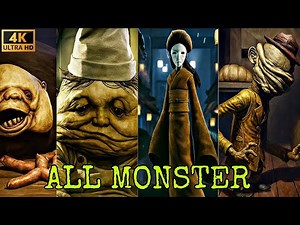 Little Nightmares – All Boss Fights in One Video 👻 (4K UHD Compilation | No Commentary)