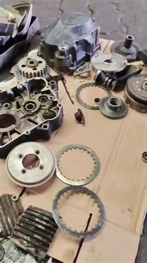 Splendor Plus complete engine fitting