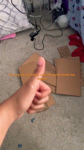 Starting an art project. Yayyy