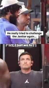 The janitor challenges the gym's strongest lifter! Who actually wins?