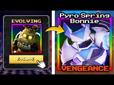 I Evolved SHINY PYRO SPRING BONNIE in Five Nights TD 2..