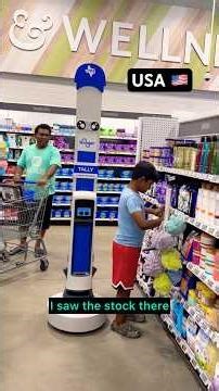 Scanning Robot-Simba Robotics-Tally robots- Kroger Robots #robot #trending
