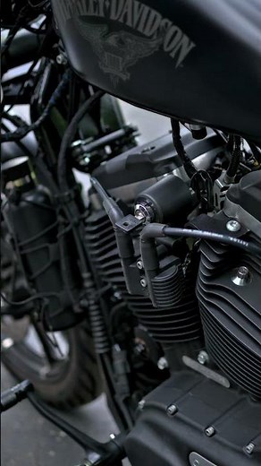 Custom Harley Davidson Sportster Iron 883. #iron883