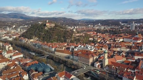 Graz: vistas aéreas de la segunda ciudad más grande de Austria
