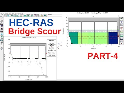HEC-RAS T4: How To Calculate Bridge Scour