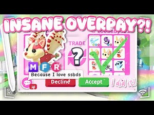 🔥INSANE ADOPT ME OVERPAY! Offers for ssbd in Adopt Me! Growing my inventory! Adopt me Trading 2025