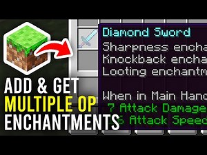 How To Get Multiple OP Enchantments On One Item In Minecraft - Full Guide