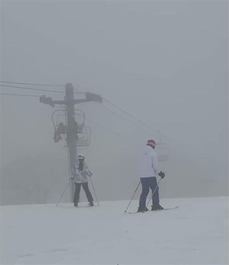 #skiing #pennsylvania #sibilings #brother #sister Blue Knob Ski resort