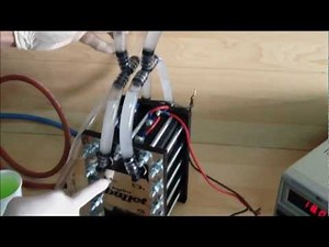 Pure Hydrogen Separator Cell by Hydrobullet part 1 (Not HHO)