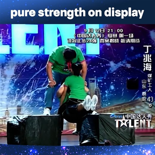 4.3K views · 45 reactions | Lifted Heavy Weights Using Only Their Mouth!  #ChinasGotTalent #中国达人秀 #ChineseTalent | China’s Got Talent | Facebook