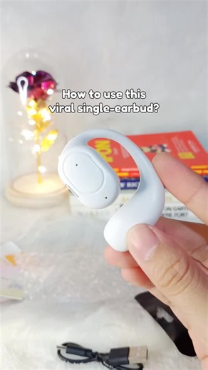 It's so easy to use and very convenient to wear. #earbuds #earbudswireless #earbudsviral #wirelessearphone #wireless #bluetoothearphone #bluetoothearbuds #tutorial #howto #tutorials