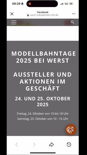 Am Freitag starten wieder unsere Modellbahntage. Zu diesem Anlass kommen einige Hersteller zu uns ins Geschäft um mit euch Gespräche zu führen und ihre Produkte vorzustellen. Wie im letzten Jahr wird es auch diesmal wieder tolle Rabattaktionen geben, sodass sich der Besuch gleich doppelt lohnt. Auf unserer Seite haben wie eine kleine Zusammenfassung, wer kommt und welche Angebote es geben wird. Schaut gern vorbei. Wir freuen uns auf euren Besuch und hoffen auch wieder auf spannende Gespräche. Li