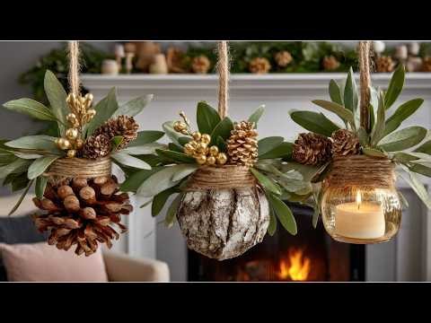 Easy Christmas Crafts That Look Designer | 30 Stunning DIY Decorating Ideas You Can Make at Home