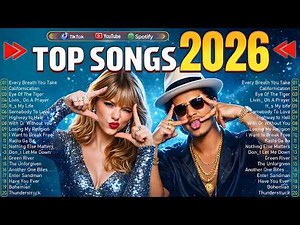 Billboard Top 50 This Week 🔥🎶 Ariana Grande, Adele, Huntrix, Bruno Mars, Taylor Swift, Selena Gomez