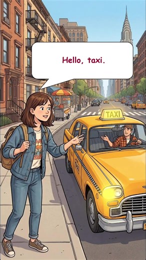 Easy English Conversations: Taking a Taxi