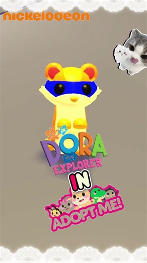 Dora the Explorer in Adopt Me🗺️🎒 #roblox#trademe#adoptmeroblox #adoptme #adoptmeupdate #adoptmepet