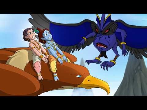 Krishna aur Balram - Teen Rakshason Ka Hamla | Cartoons for Kids in Hindi | Adventure Videos