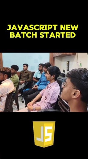 JavaScript New Batch Started At Patel Web solution 🥳