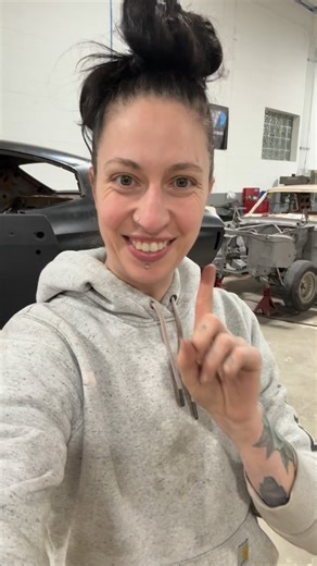 🛠 🎀 𝐻𝒾𝓁𝒶𝓇𝓎 𝒜𝓃𝓃 🎀 🛠 on Instagram: "An insight into how we handle corrosion protection. This one is for you Fiona. Hope this answers your question! 🫶 #classiccars #autorestoration #fyp #michigan #metalwork"