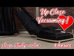 Vacuuming Up Close With A Vintage Eureka "The Boss" Vacuum Cleaner | 8 Hours Sleep Study Relax