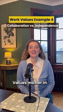 Work Values: Example 4 — Collaboration vs. Independence