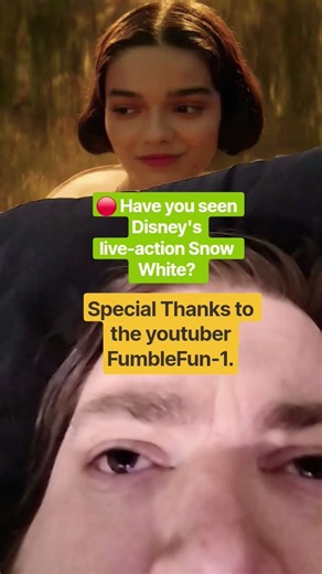 🔴🔵🟡 The Live-Action Snow White 2025 #movies #video #shorts #disney #snowwhite #usa