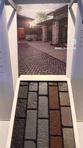 Techo-bloc new product @techobloc @monellolandscape #paver #pavers #paverpatio