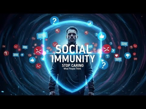 How to Build Social Immunity (Stop Caring What People Think)