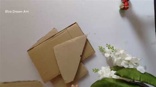 DIY Cardboard Makeup Storage Box Organizer