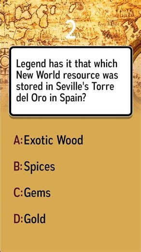 Which New World resource was rumored to be kept in Seville's Torre del Oro?