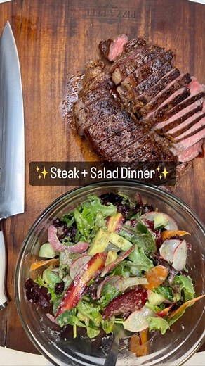 7.6K views · 13 reactions | ✨ Steak Salad Dinner✨ Chef Nick +...