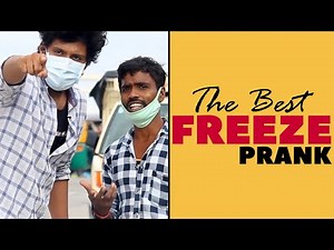 The Best Freeze Prank in Telugu | Latest Telugu Pranks | Pranks in Hyderabad 2020 | FunPataka