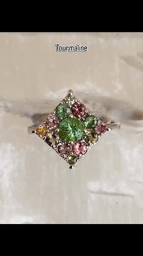 34 reactions · 20 comments | Tourmaline Ring in solid 925 Silver....