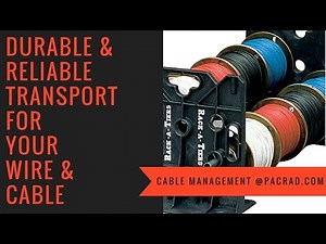 Rack-A-Tiers Cable Reel Holder, Cable Spool Stand and Wire Dispenser