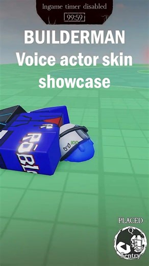 BUILDERMAN voice actor skin showcase #forsaken #builderman #forsakenupdate