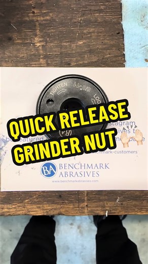 DITCH THE SPANNER WRENCH!! @Benchmark Abrasives | Spanner Wrench