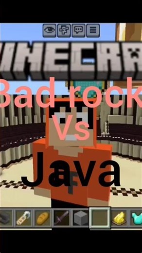 Minecraft Java edition versus Bedrock edition PVP