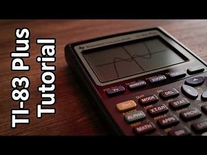 Calculator Tutorial - Intro to the TI -83 Plus